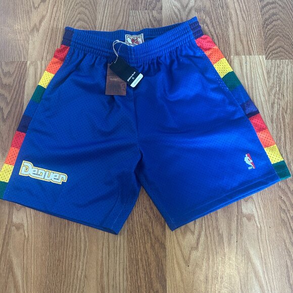 New Denver Nuggets Hardwood Classics Mitchell & Ness Shorts XL - Picture 1 of 3